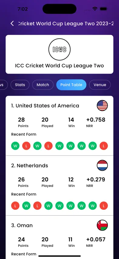 WebCric – Live Cricket HD screenshot 4