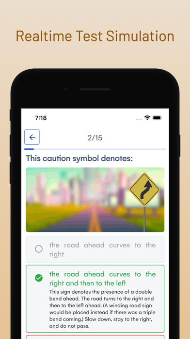 Nevada DMV Drivers Permit Test Screenshot