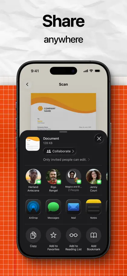 Lens - PDF Scanner and Editor ekran görüntüsü 4 / 6