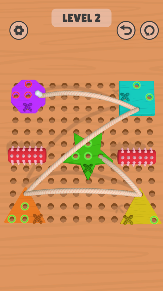 #1. Shape Sew! (iOS) 由: mudio