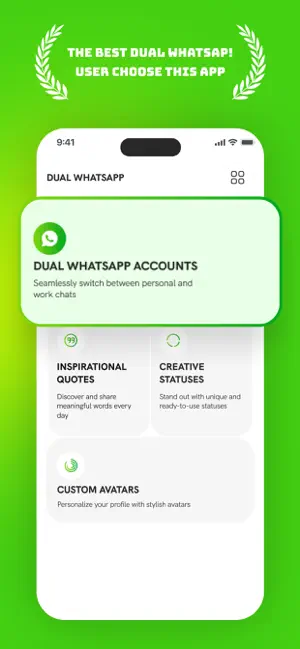 Dual Messenger - app screenshot 2