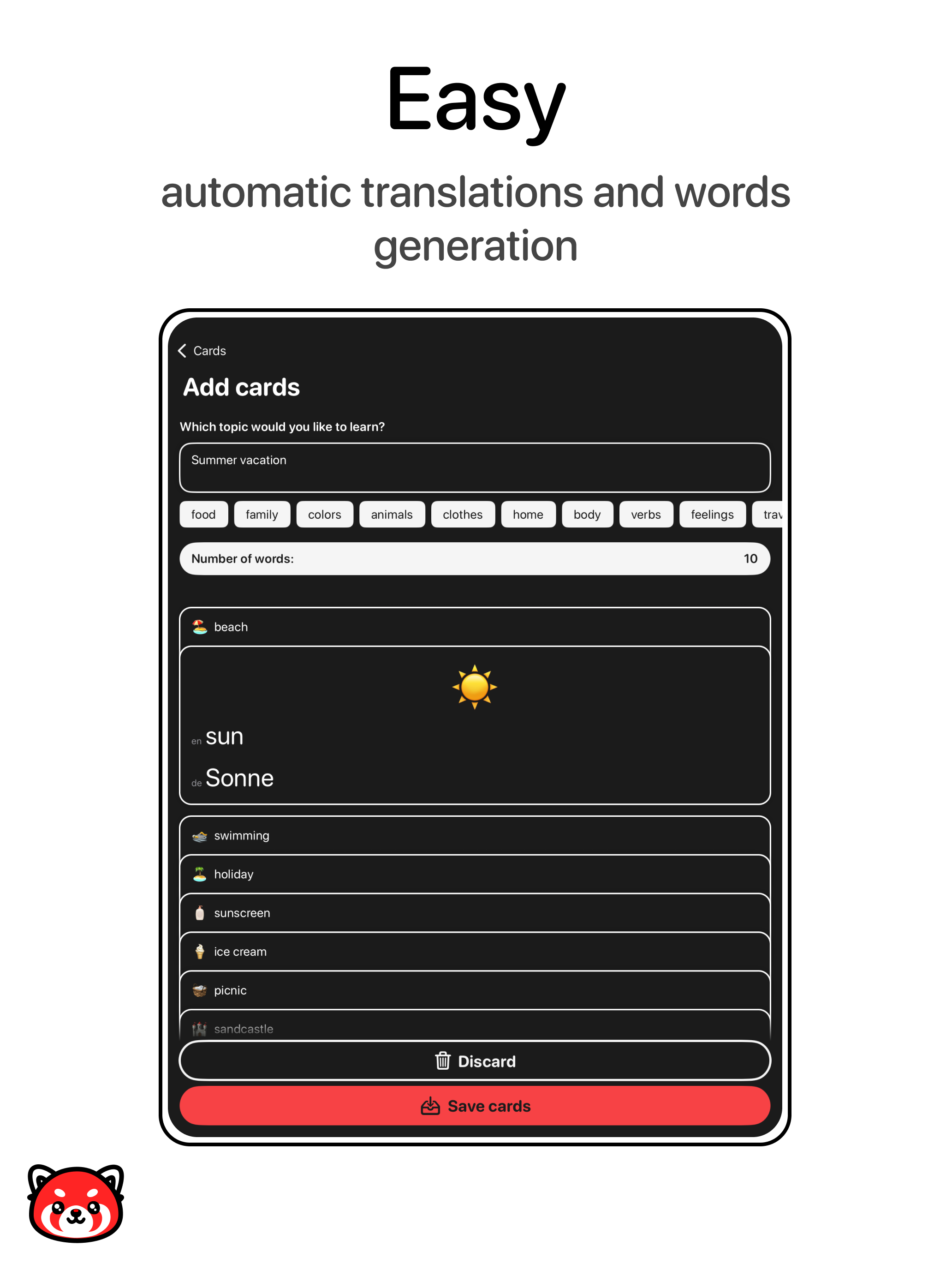 Remi - learn foreign language screenshot 9