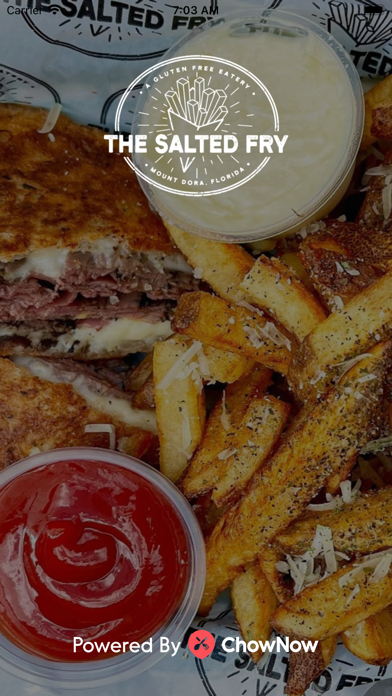 The Salted Fry app screenshot