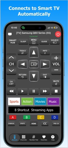 Remote for Samsung : iSamSmart iPhone screenshot