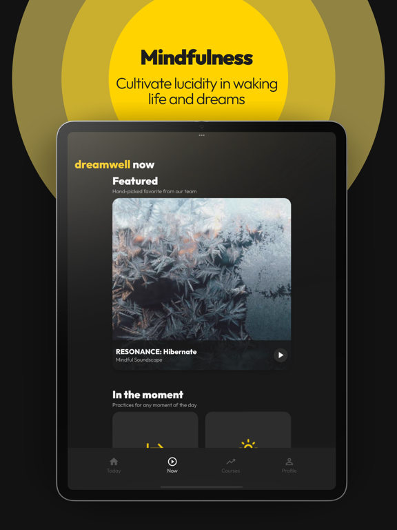 DreamWell: Lucid Dreaming iPad screenshot 6 - Health & Fitness app