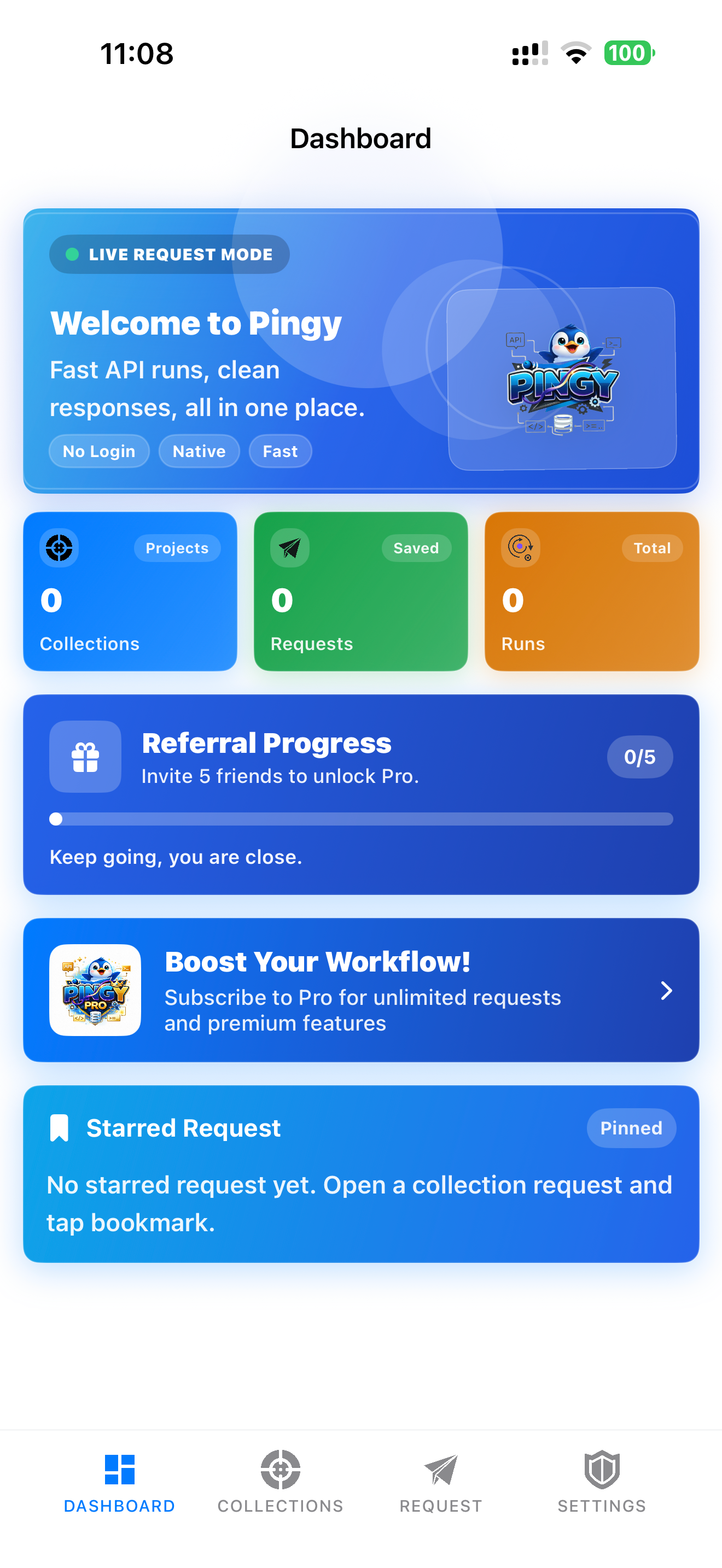 Pingy - Ping the API
