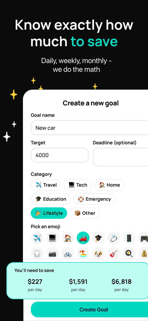 Screenshot #3 pour Savings Online Goals