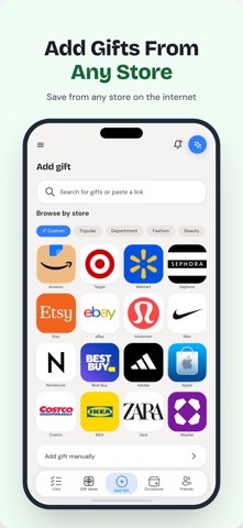 GiftList – Wishlist & Registry Screenshot 2 of 8