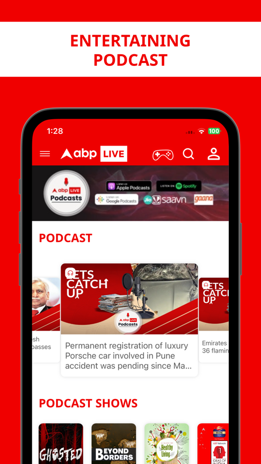 #5. ABP LIVE Official App (iOS) 作者: ABP Network PRIVATE LIMITED