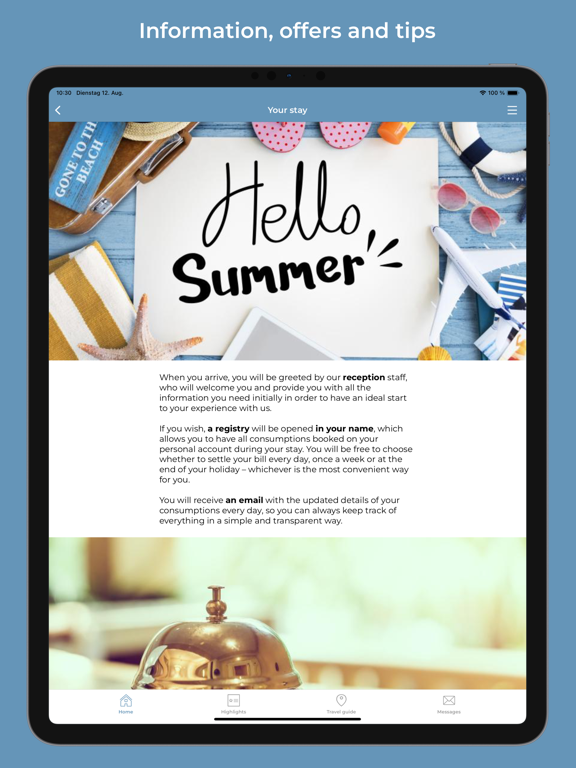 Bagno Alcione app screenshot 2
