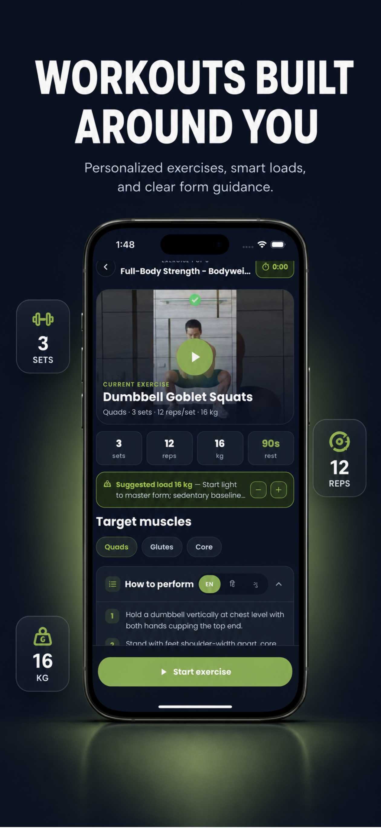 Prabal: AI Fitness Coach screenshot 3
