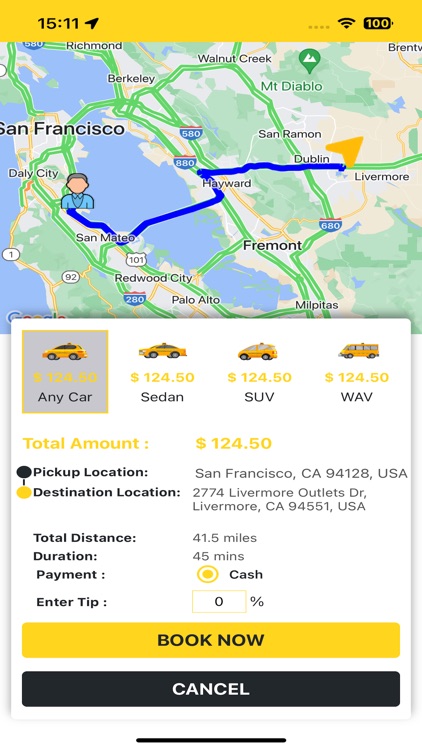 YoTaxi Of SF screenshot-4
