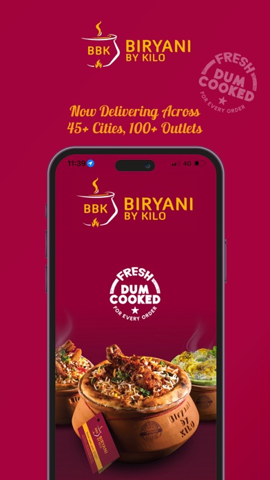 Screenshot #1 pour Biryani By Kilo Order Online