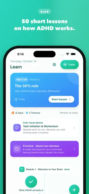 Verve: ADHD Coach for Adults screenshot 4