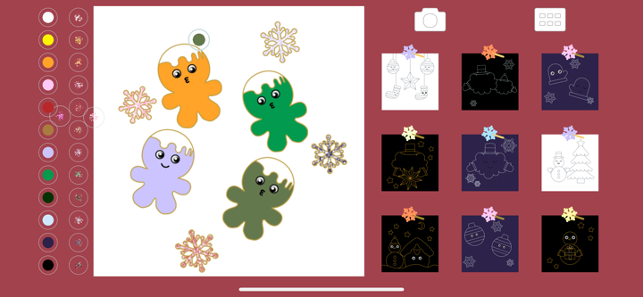 Christmas Coloring Kid Toddler screenshot 4