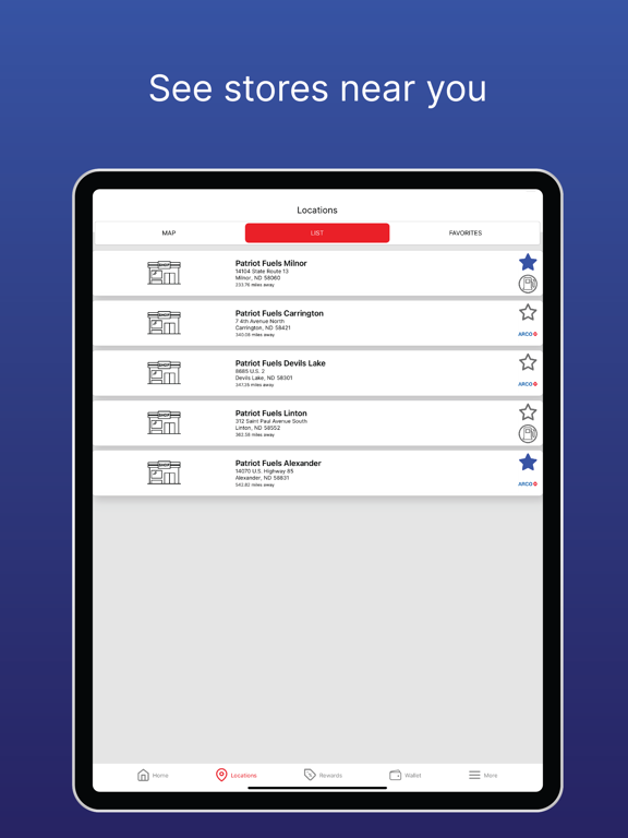 App screenshot