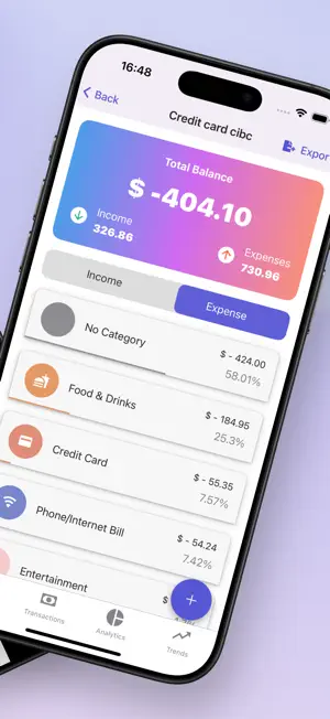 Expenses Aura – Track Smart screenshot 2