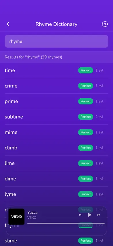 The Rhyme Game screenshot 5