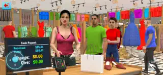 Clothing Store Sim Games 3D - Screenshot 2