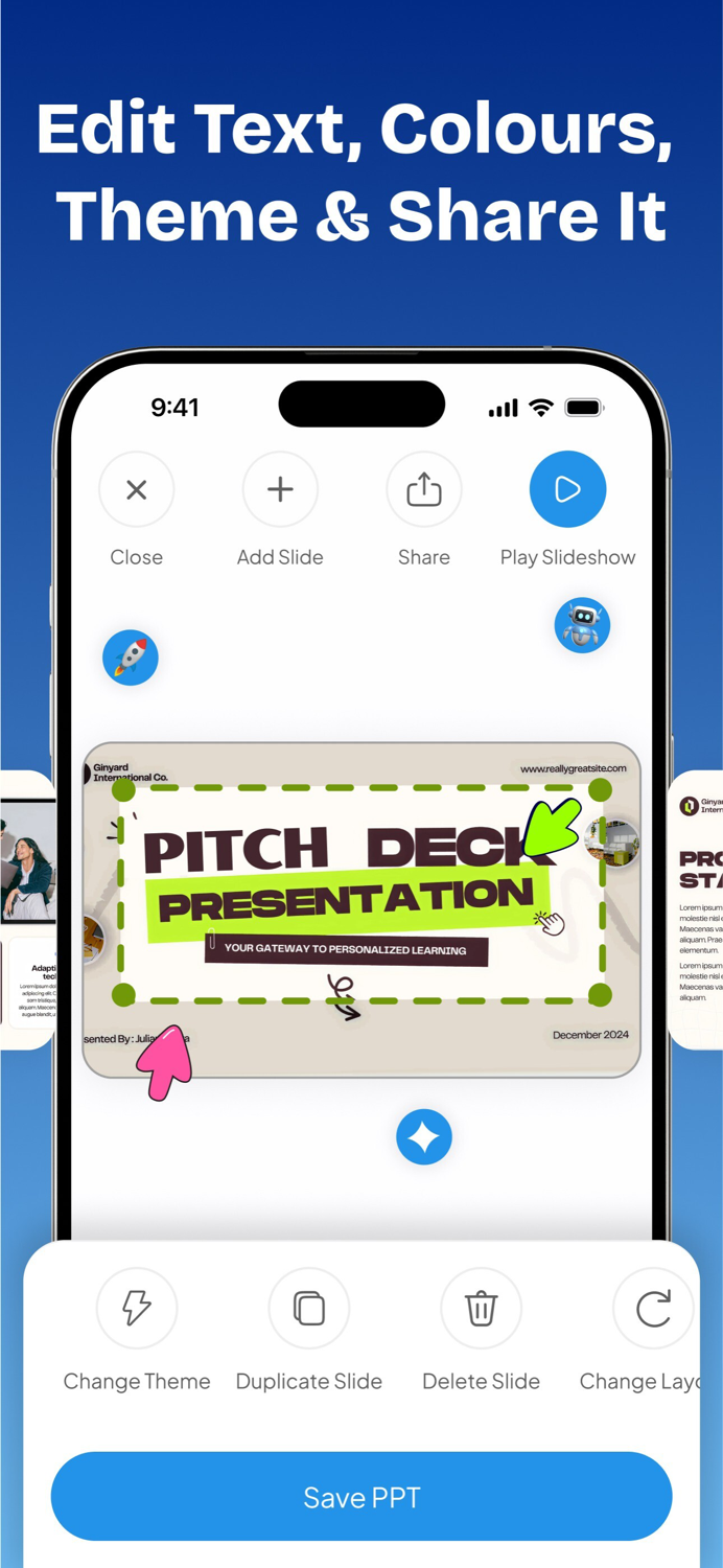 Gamma App - Presentation Maker