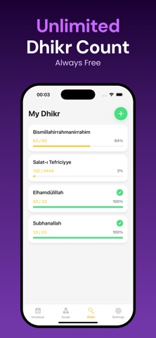 Reyyan: Prayer & Dhikr Guide Screenshot 9 of 10