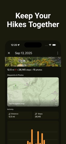 HikerFeed screenshot