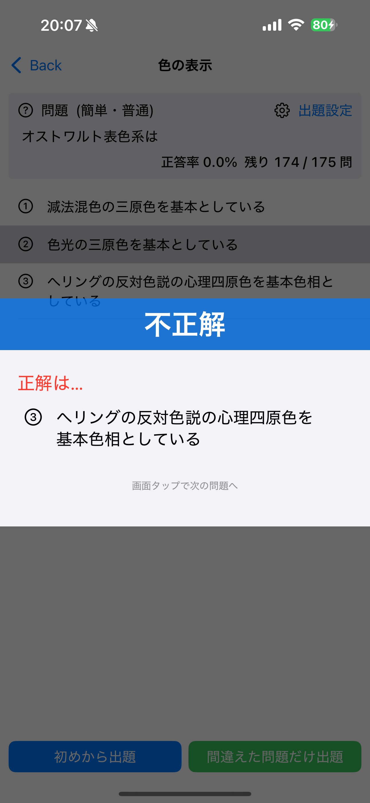 色彩検定１級１次