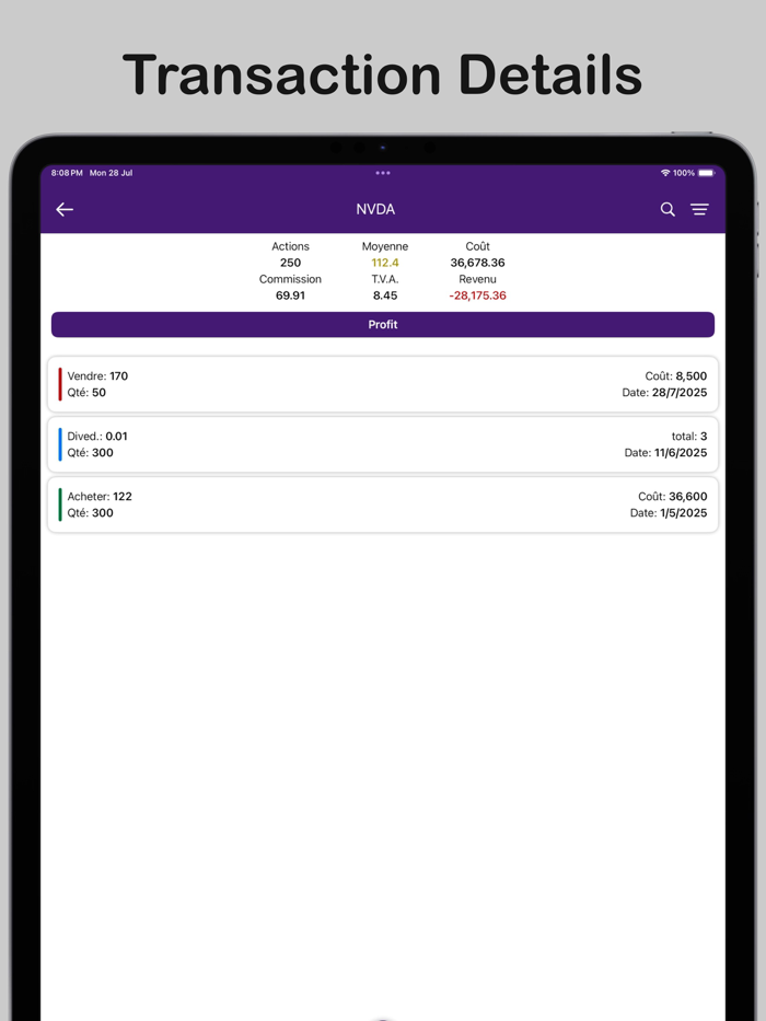 Stock Profit Calculator - SPC