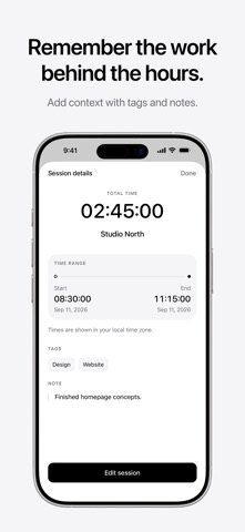 euvra: worktime tracker Screenshot 6 of 8