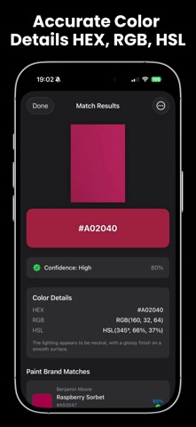 Paint Color Matcher Identifier Screenshot 3 of 5