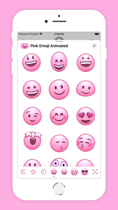 Screenshot #3 pour Pink Emoji Animated