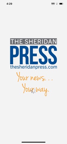 The Sheridan Press screenshot