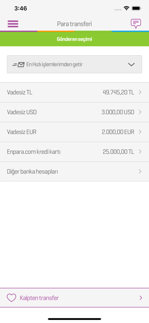 ‎Enpara.com Cep Şubesi Screenshot