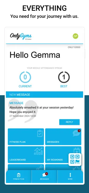 Only Gyms Fitness screenshot 1