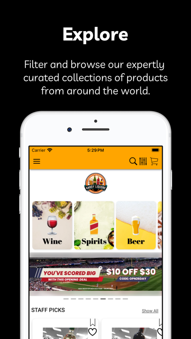 Screenshot #1 pour Hardy Liquors