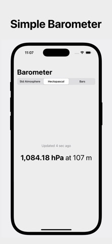 Barometer ∞ Pressure Altitude screenshot