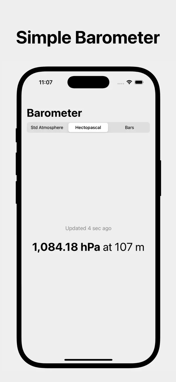 Barometer ∞ (iOS) di: Fawkes Wei