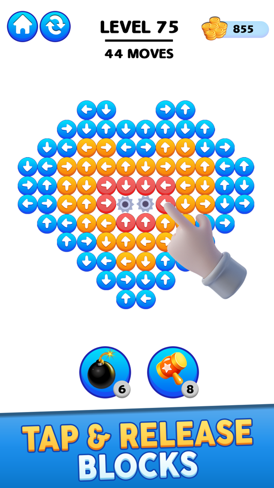 #1. Tap Block Away: 3D Cube Puzzle (iOS) 게시자: Neetu L Tekwani