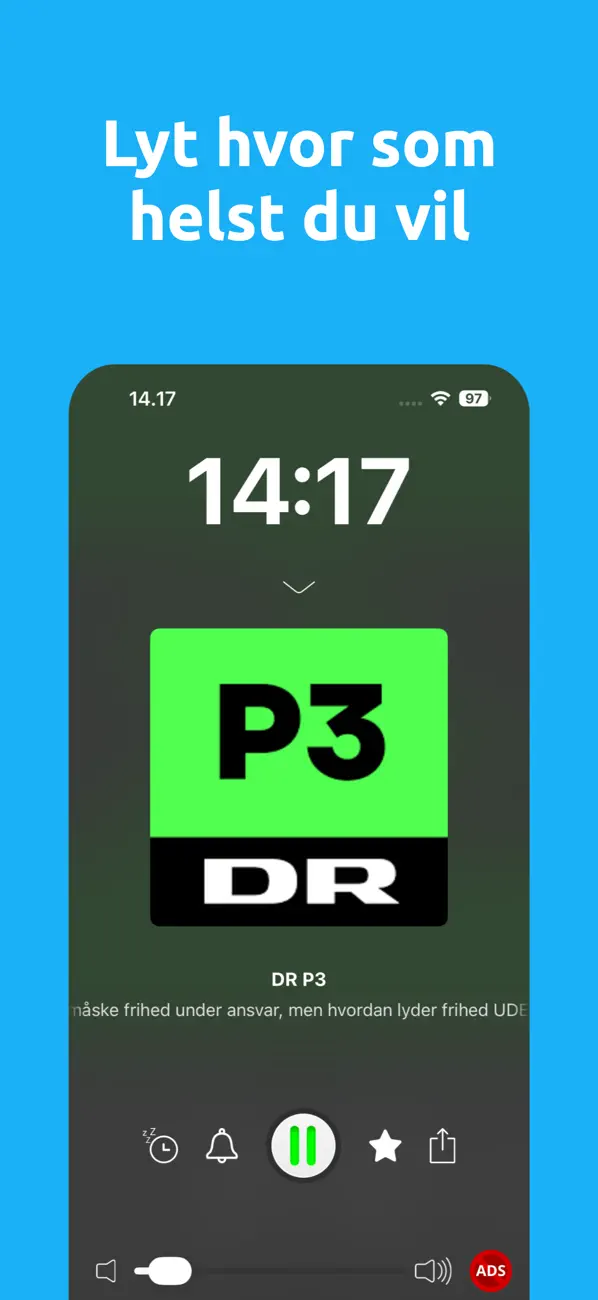 Screenshot #2 pour Radio Danmark - FM og Netradio