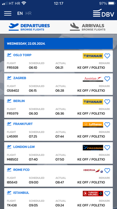 Dubrovnik Airport Screenshot