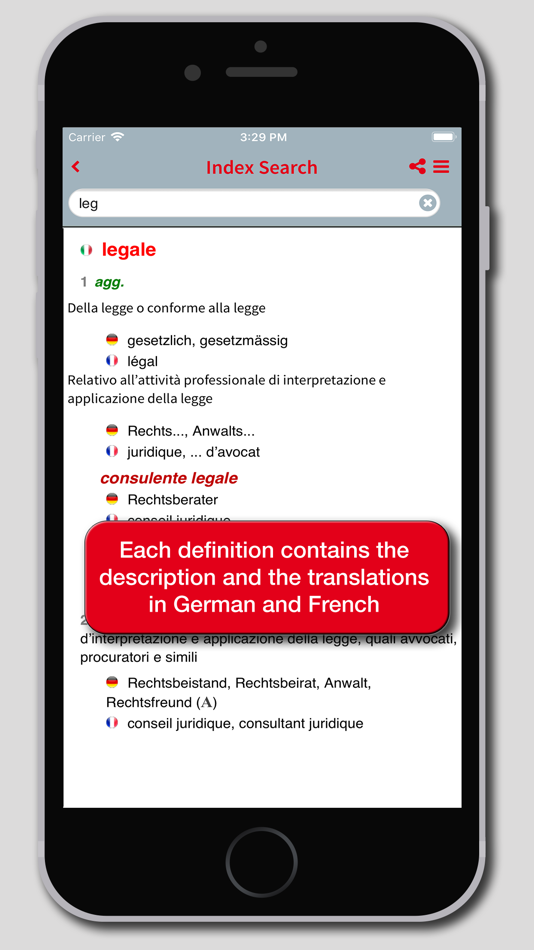 #4. Legal lexicon i 3 languages (iOS) 由: Edigeo S.r.l.