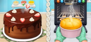 Cake Maker: DIY Dessert Game iPhone screenshot