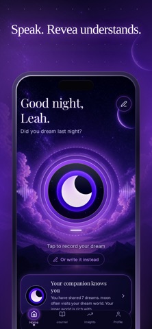 Revea: AI Dream Analysis Screenshot 1 of 5