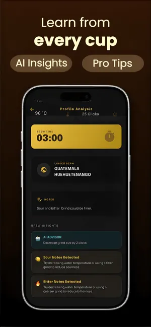 CoffeeNerd: AI Brew Tracker screenshot 3