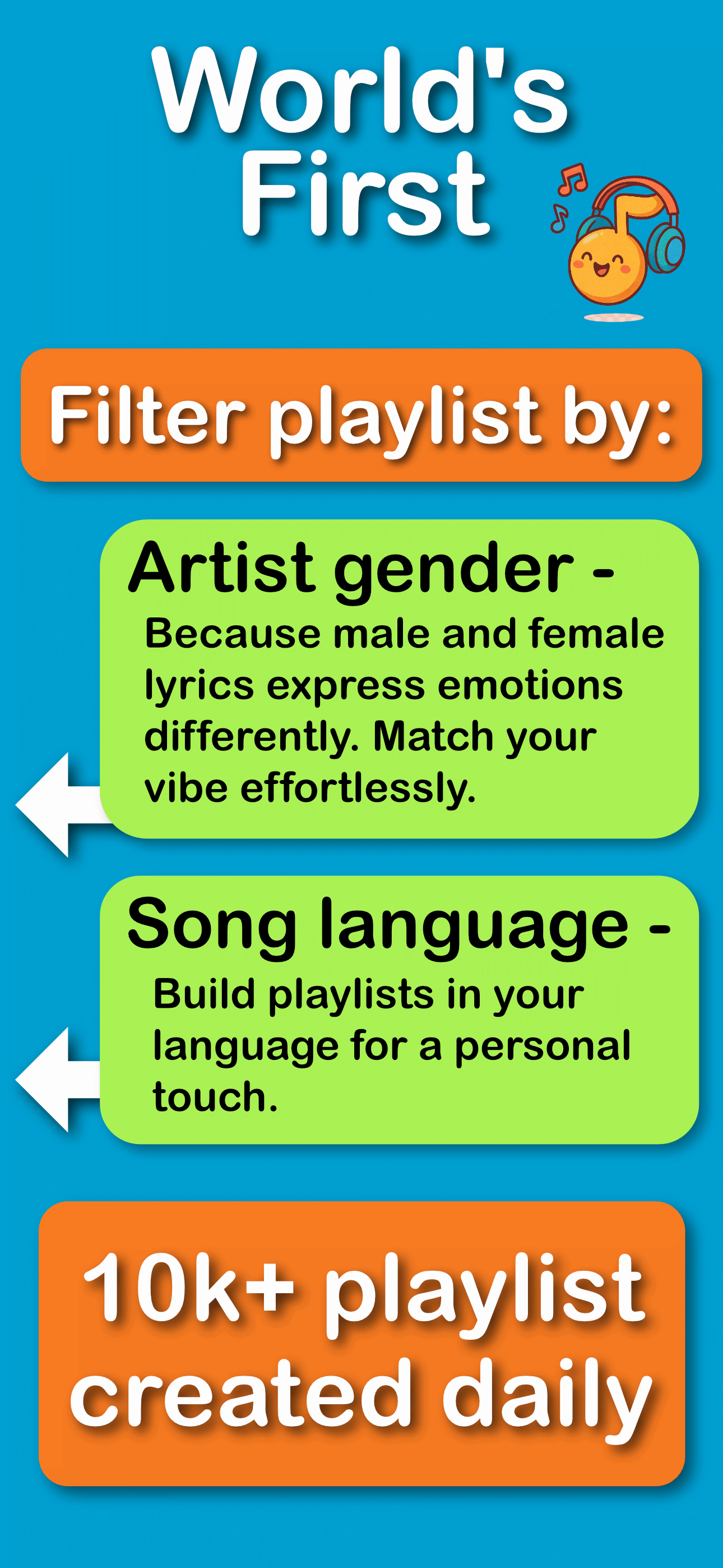 Music Playlist Maker, Transfer screenshot 3
