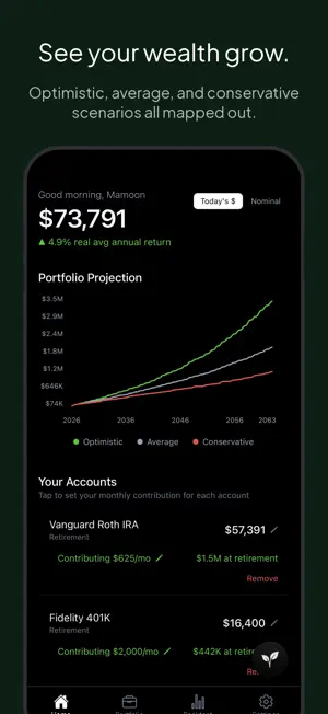 Sapling: Test Your Investments screenshot 1
