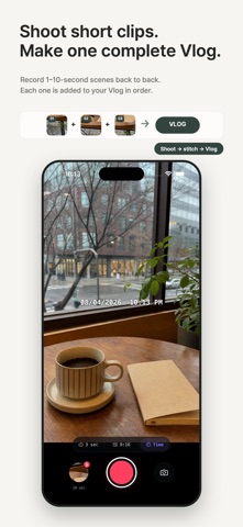 JOGAK – Vlog Camera & Editor Screenshot 1 of 7