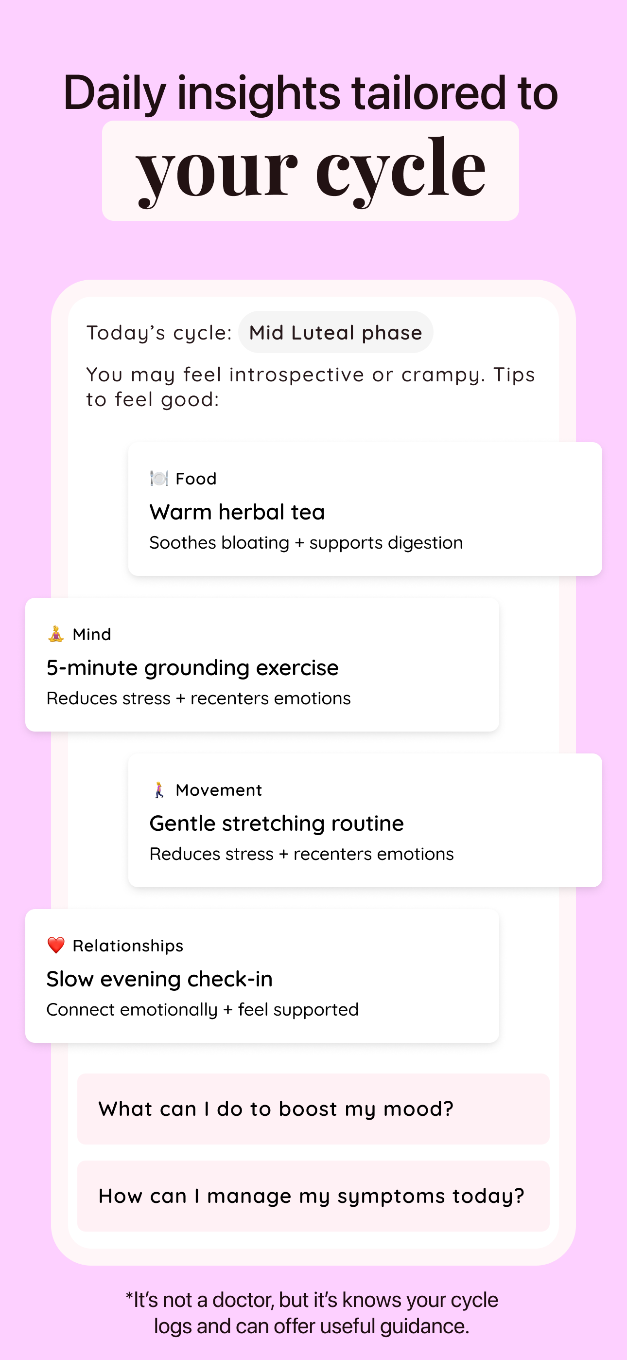 Life - Period Tracker Calendar screenshot 5