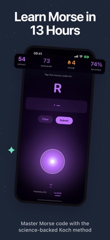 Morse Code Translator: Glint Screenshot 1 of 6