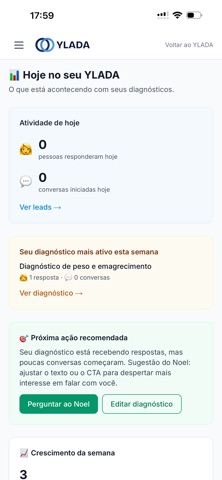 YLADA — Autoridade e Leads screenshot